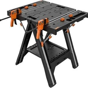 Pegasus 2-in-1 Folding Work Table; Sawhorse