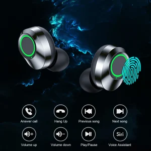 NES TWS Wireless Bluetooth Earphones Sport Stereo Headphones HiFi Music Earbuds With Built-in Microphone HD Call Gaming Headset